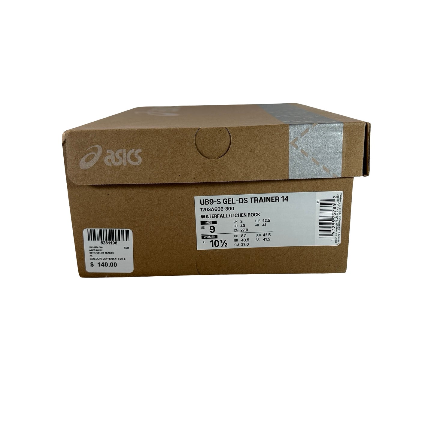 1203A606 300 ASICS UB9-S Gel DS Trainer 14 Kiko Kostadinov Waterfall Lichen Rock [USED] - 9 M (Used)