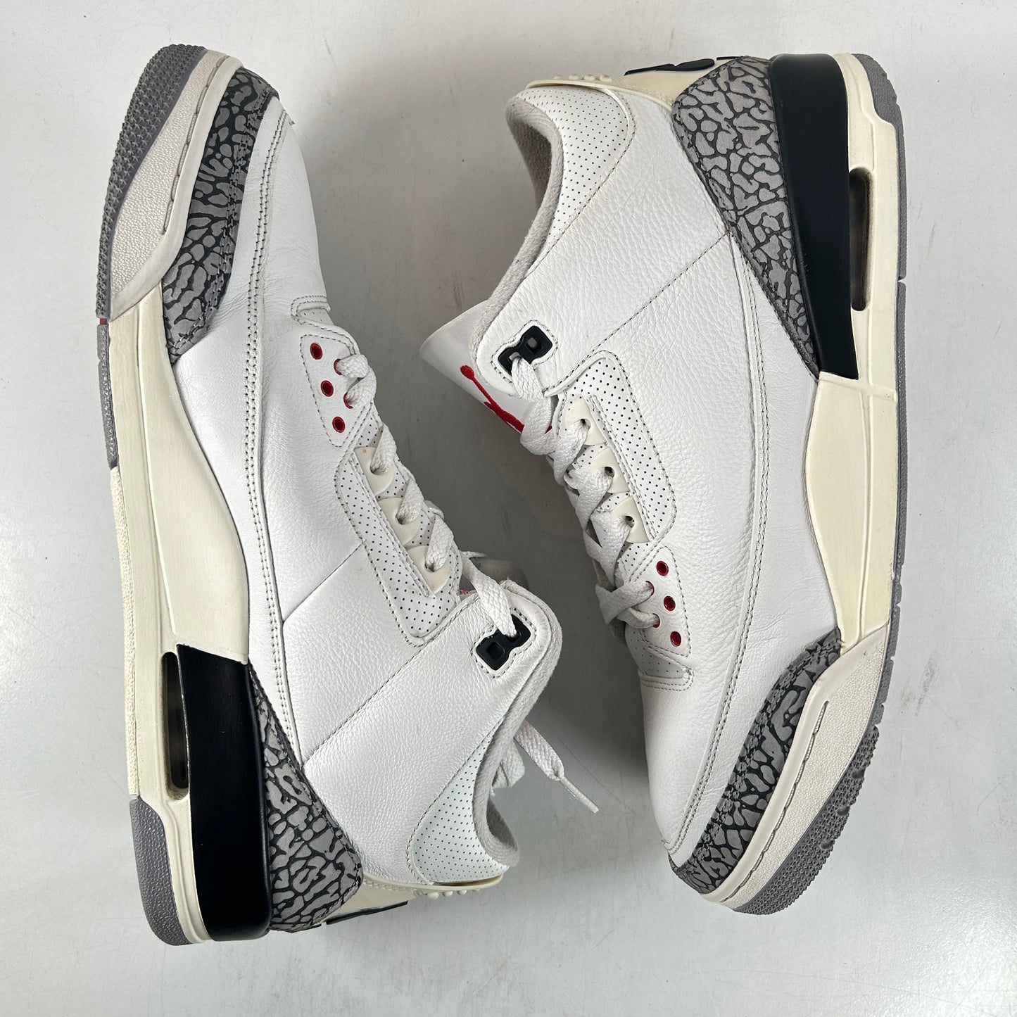 DN3707 100 Jordan 3 Retro White Cement Reimagined [USED] - 13 M (Used) (No Box)