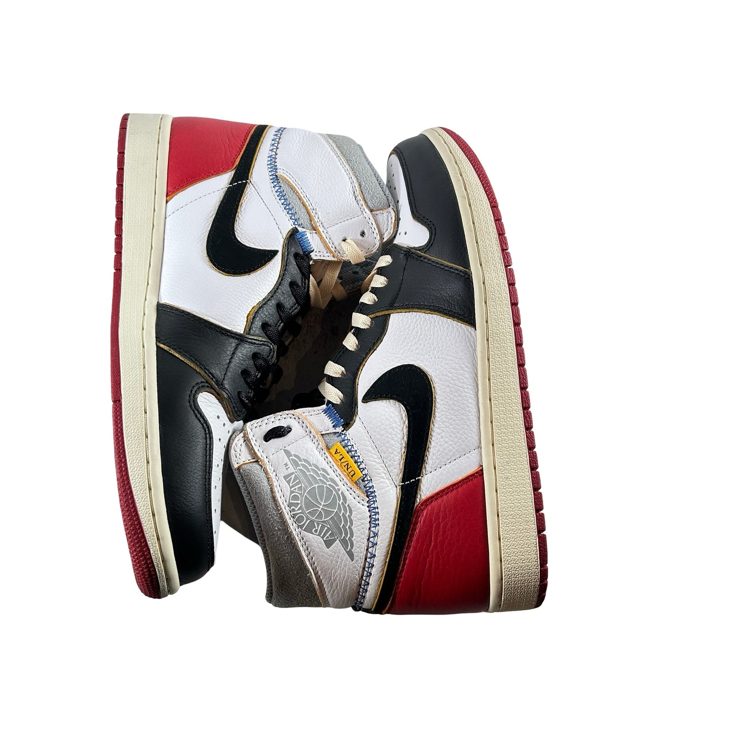 BV1300 106 Jordan 1 Union Black Toe [USED] - 9.5 M (VNDS)