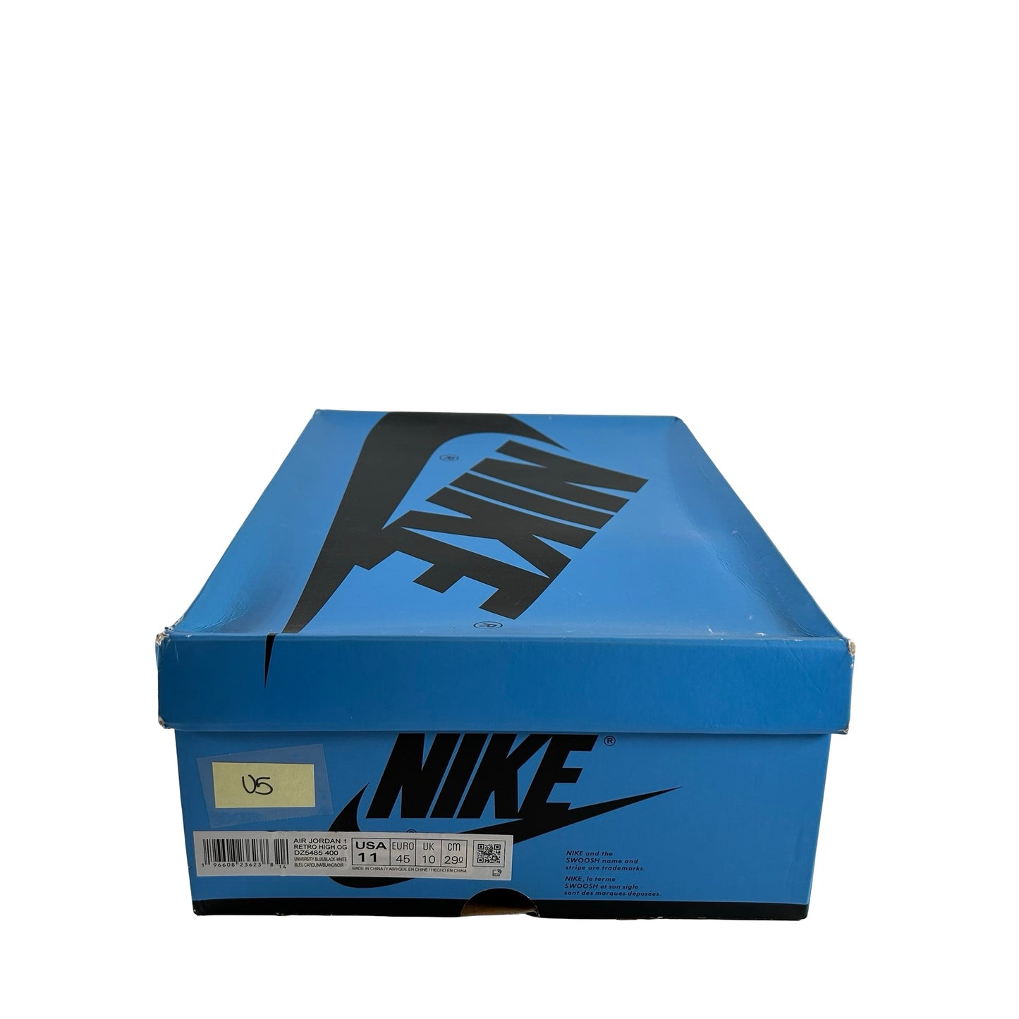 DZ5485 400 Jordan 1 Retro High OG UNC Toe [USED] - 11 M (Used5)