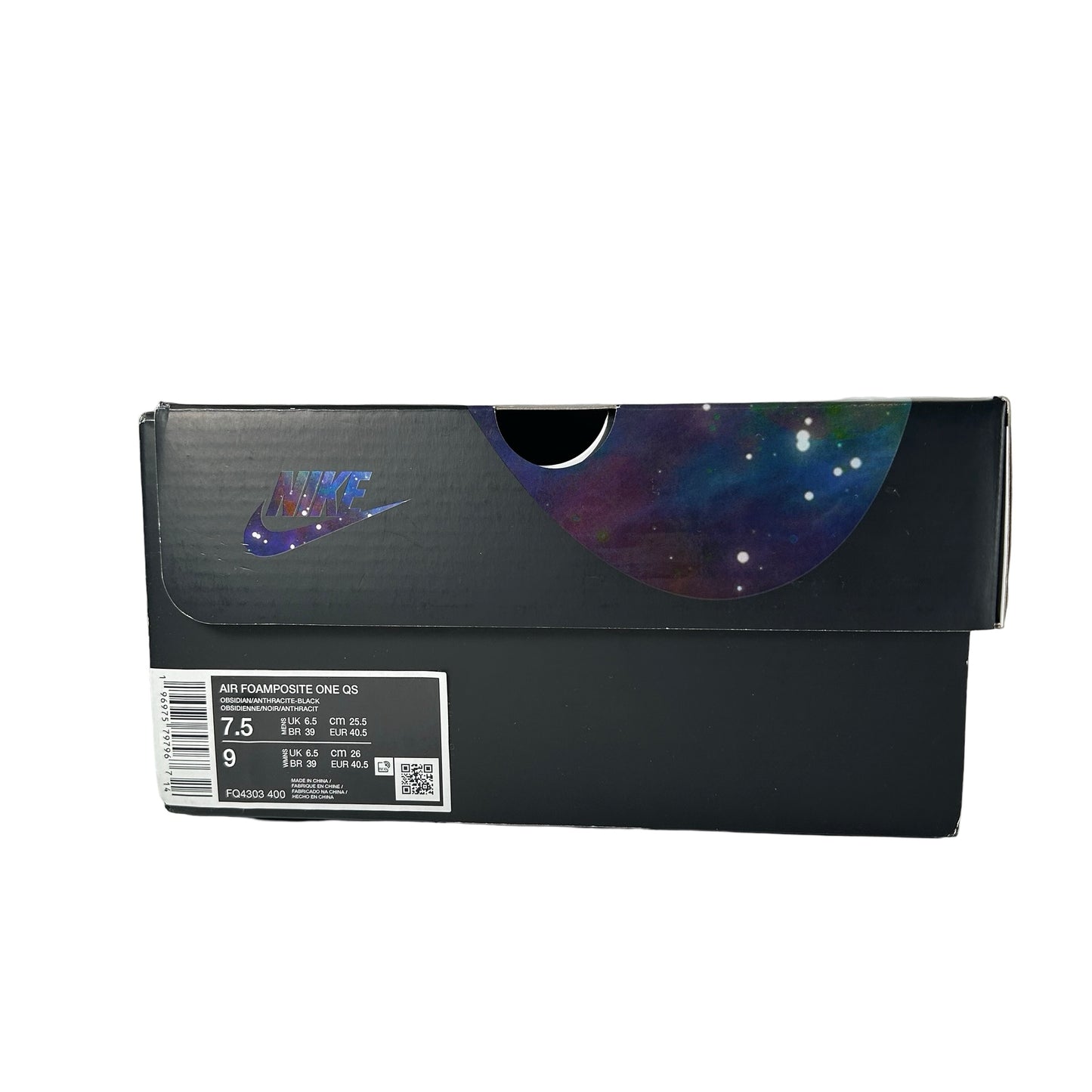 FQ4303 400 Nike Air Foamposite One Galaxy (2025) [USED] - 7.5 M (Used)