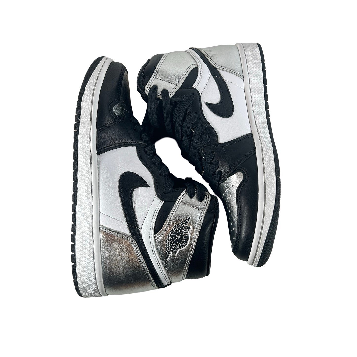 CD0461 001 Jordan 1 Retro High Silver Toe (Women's) [USED] - 8.5 W (Used)
