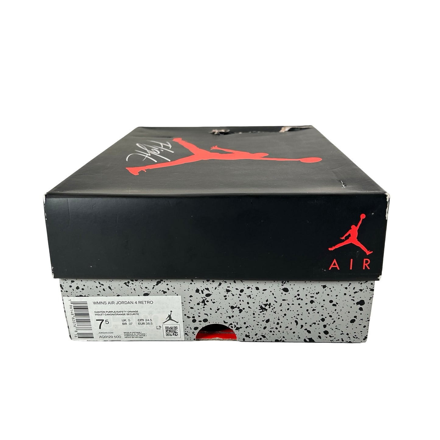 AQ9129 500 Jordan 4 Retro Canyon Purple [USED] - 7.5 W (Used)