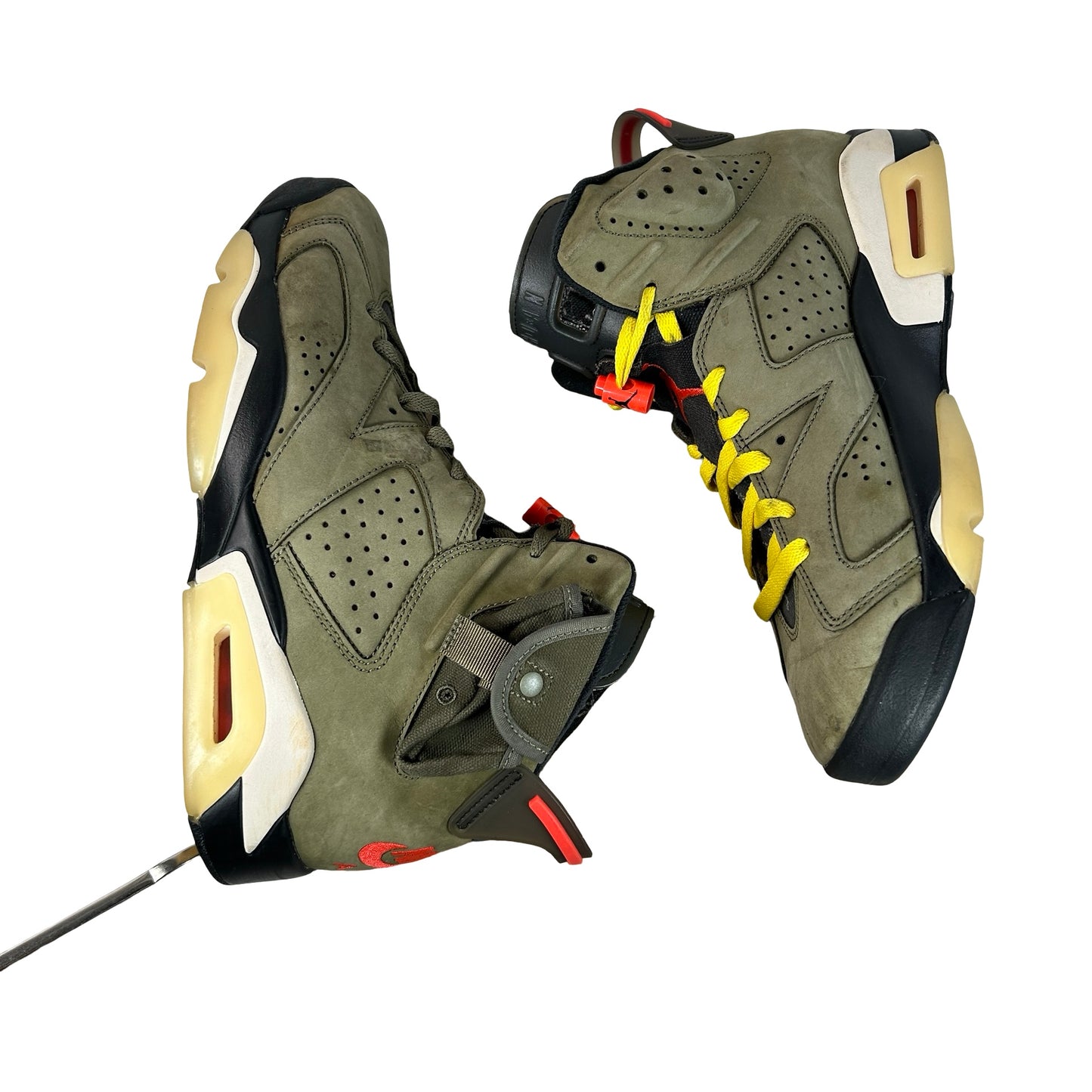 CN1084 200 Jordan 6 Retro Travis Scott [USED] - 9.5 M (Used9)