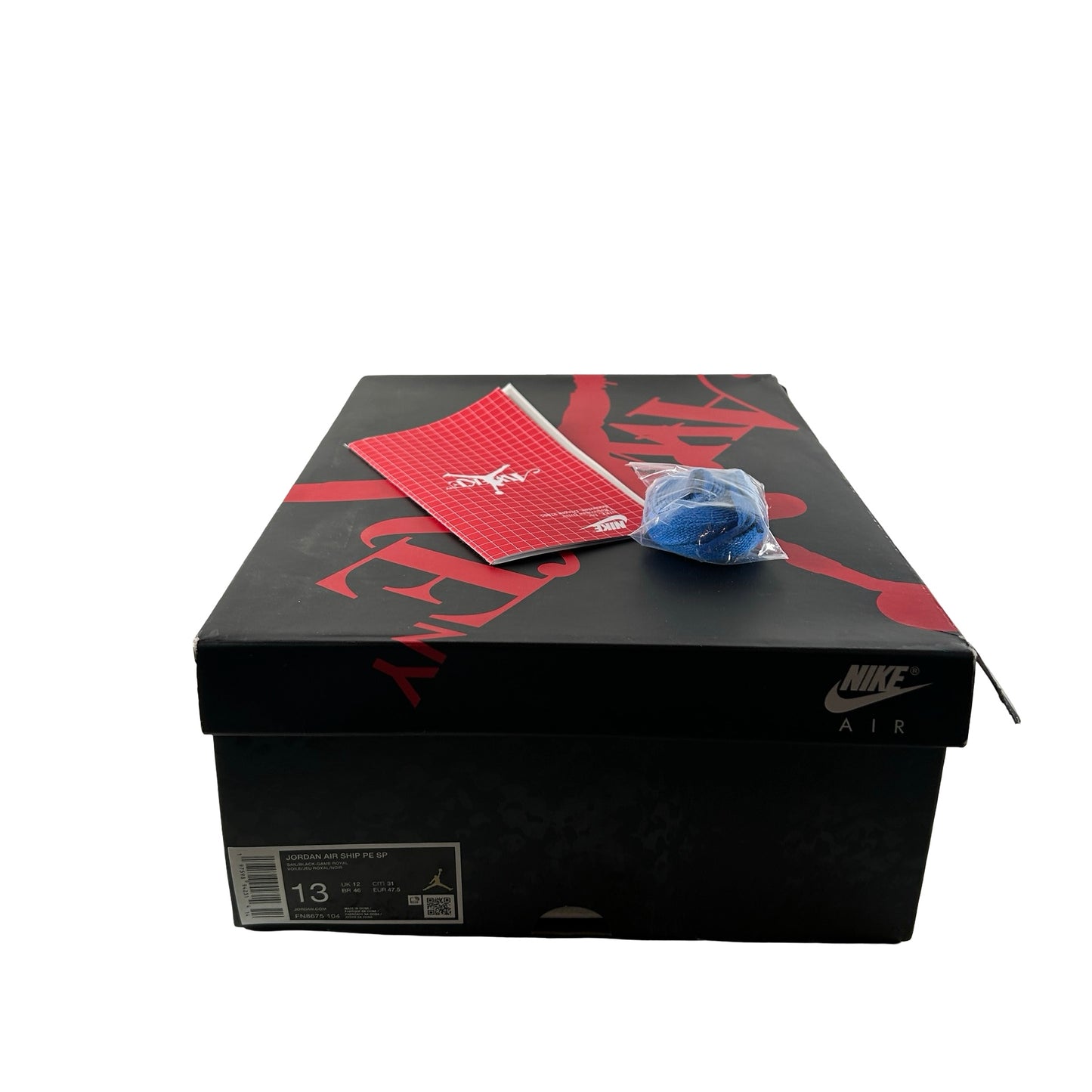 FN8675 104 Nike Jordan Air Ship PE SP Awake NY Game Royal [USED] - 13 M (Used)