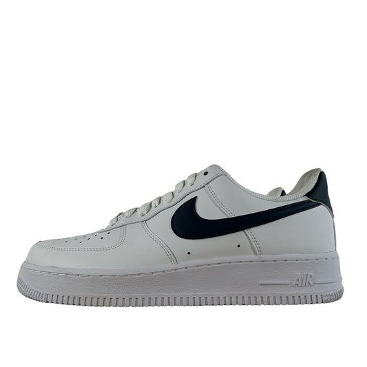 FJ4146 119 Nike Air Force 1 Low '07 White College Navy [USED] - 8.5 M (Used2) (No Box2)