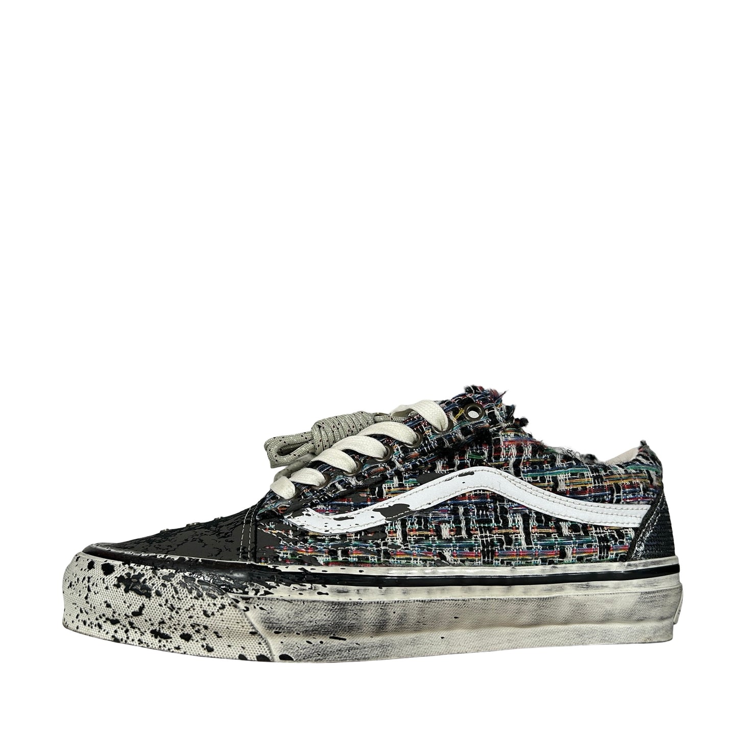 VN000D9VDE2 Vans Premium Old Skool Charms Black Gray [USED] - 8 M (Used)
