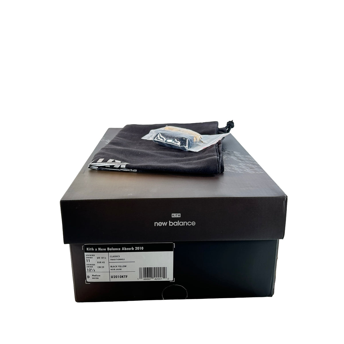 U2010KTF New Balance 2010 Kith Black Multi [USED] - 11 M (Used)