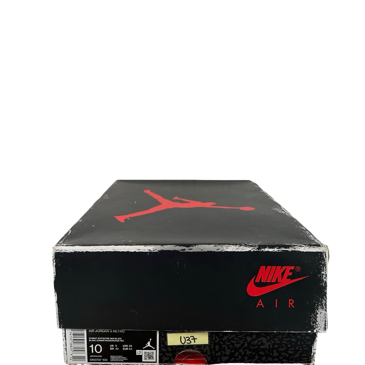 DN3707 100 Jordan 3 Retro White Cement Reimagined [USED] - 10 M (Used37)