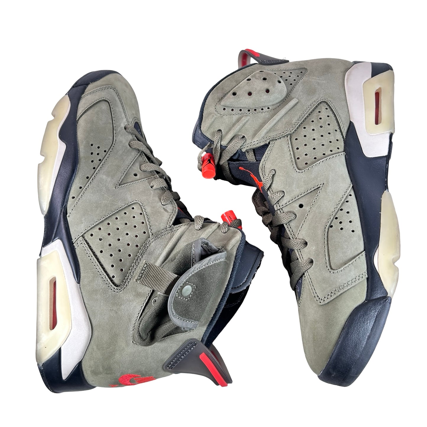 CN1084 200 Air Jordan 6 Retro Travis Scott [USED] - 10.5 M (Used12)