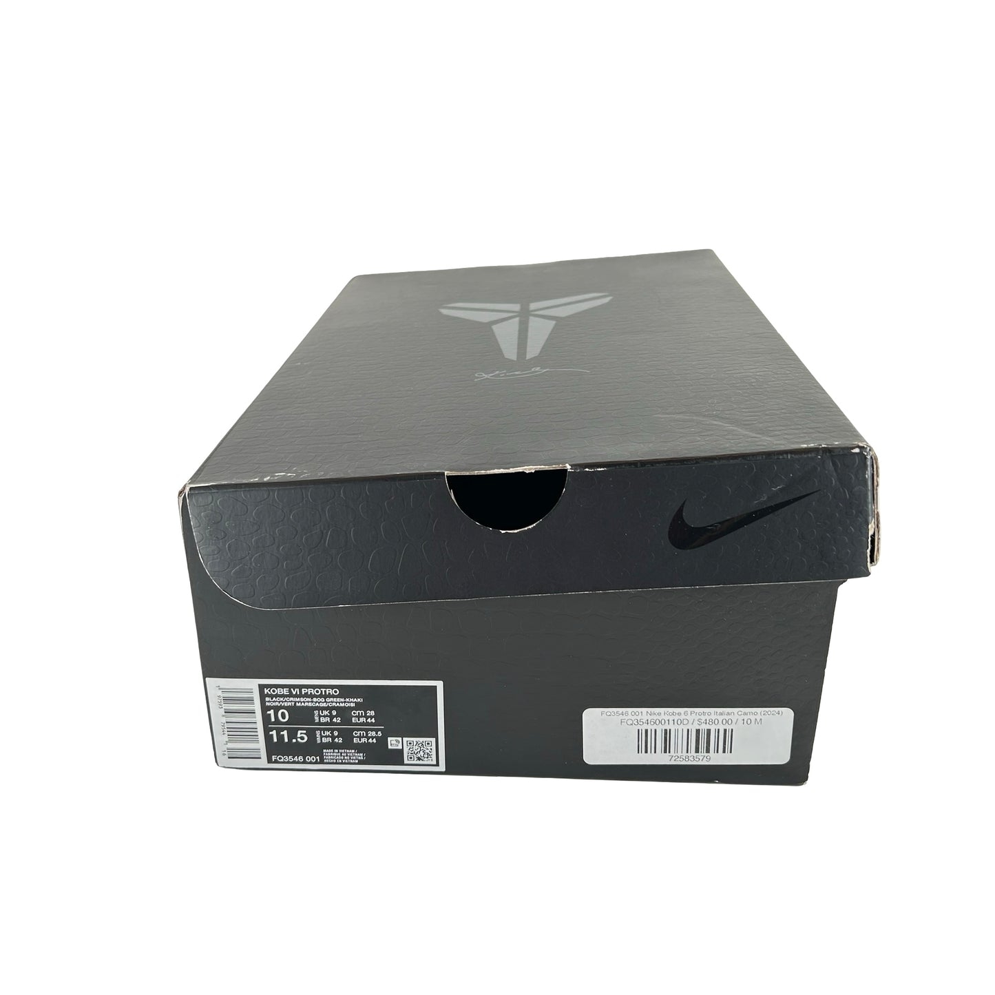 FQ3546 001 Nike Kobe 6 Protro Italian Camo (2024) [USED] - 10 M (Used)