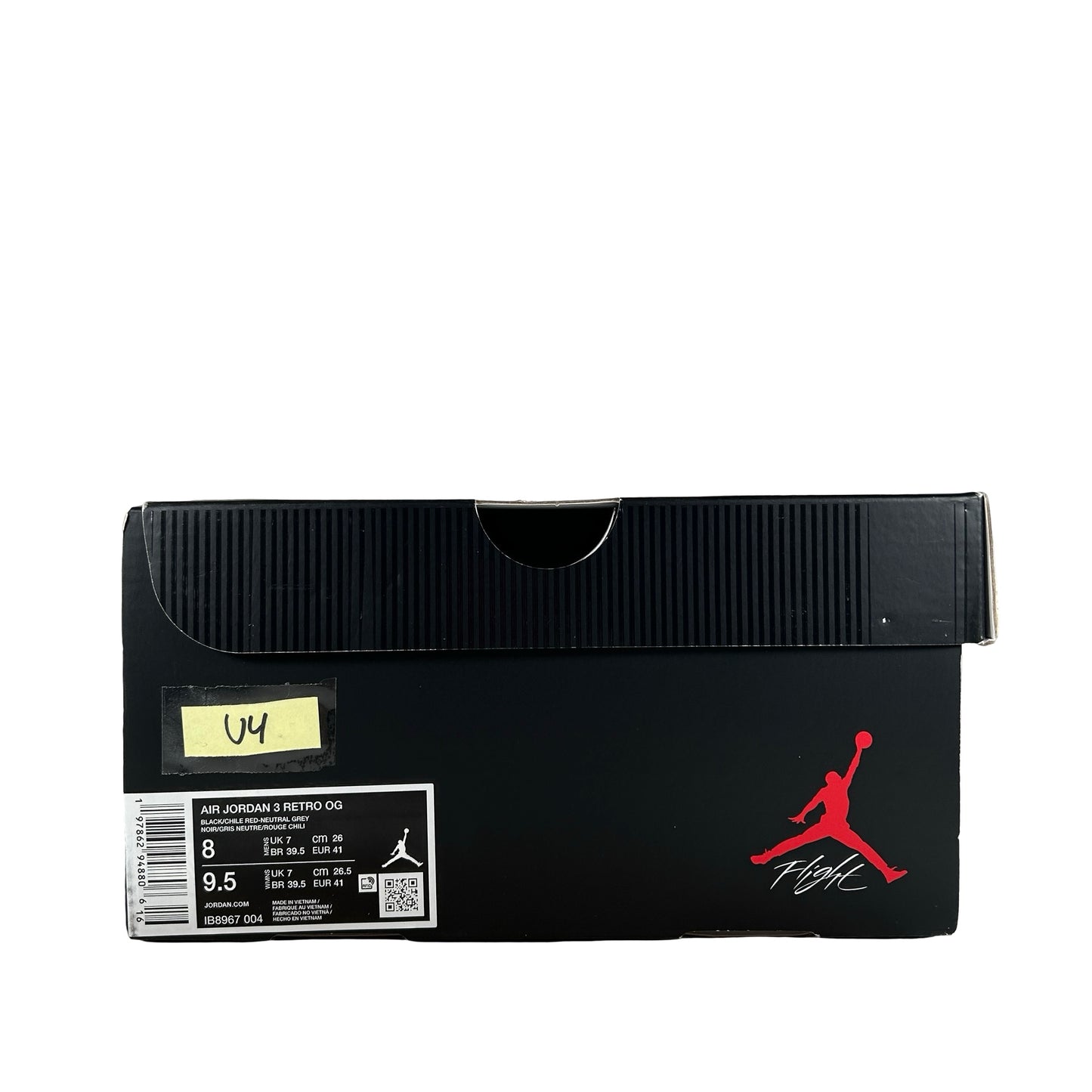 IB8967 004 Jordan 3 Retro OG Rare Air [USED] - 8 M (Used4)