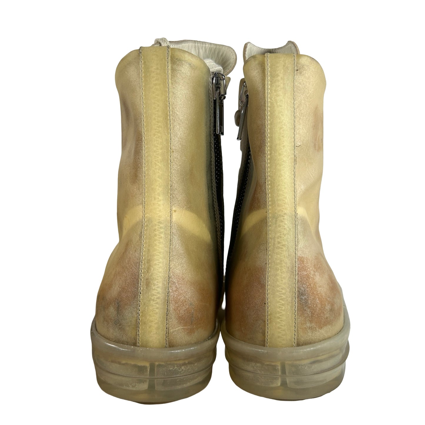 RU01C4890 LCT 211010 Rick Owens EDFU High Natural Transparent [USED] - EU 44 (Used)