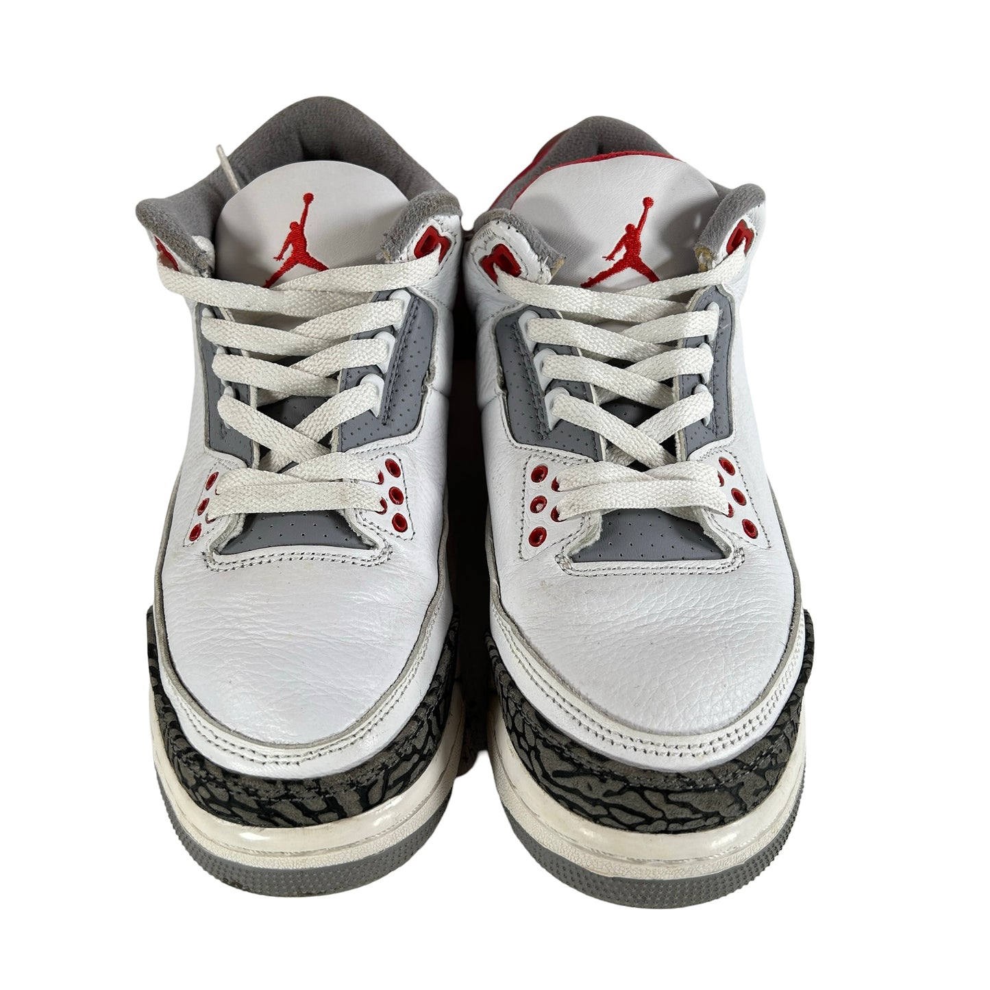DM0967 160 Jordan 3 Retro Fire Red (2022) (GS) [USED] - 7 Y (Used3)