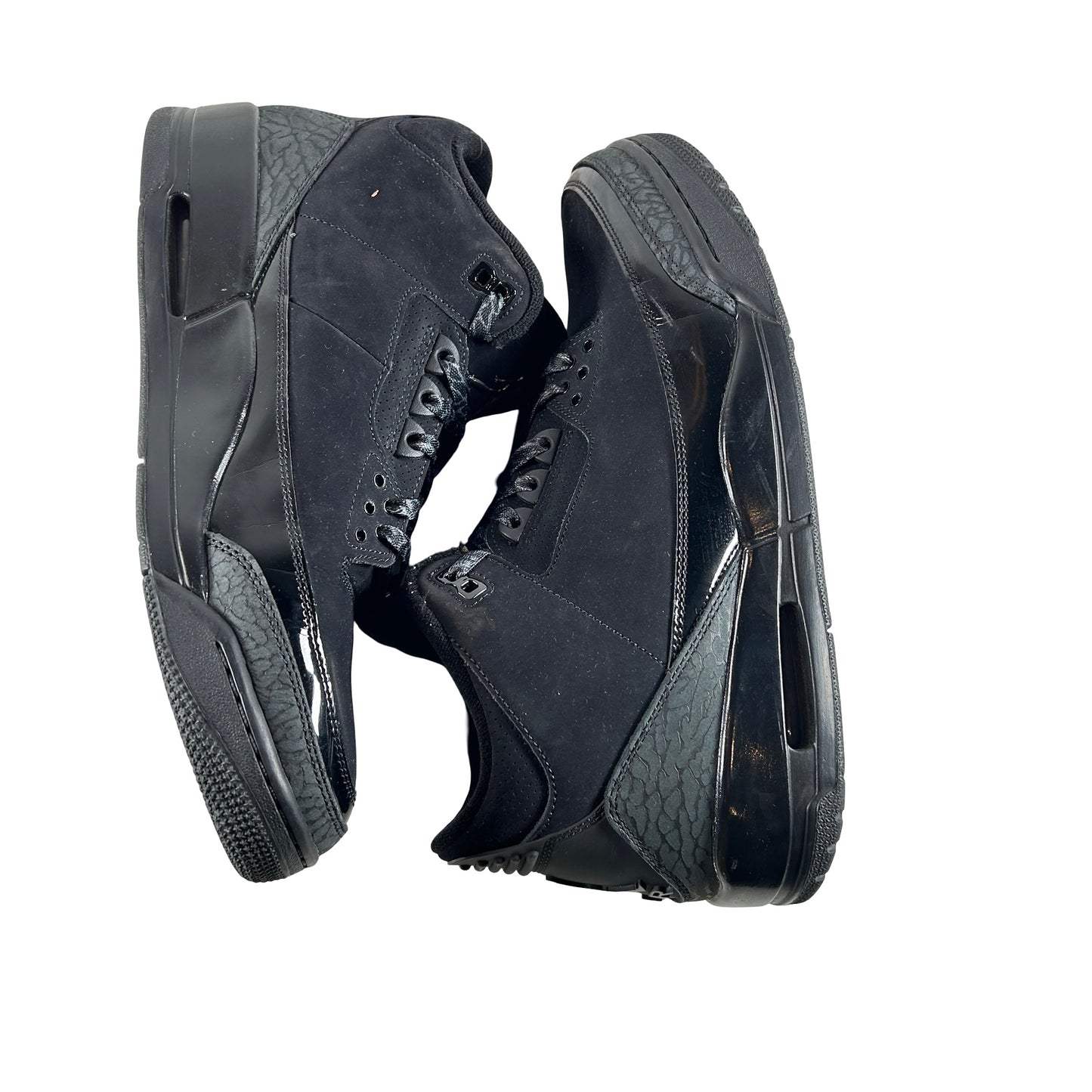 CT8532 001 Jordan 3 Retro Black Cat (2025) [USED] - 12 M (Used2) (No Box2)