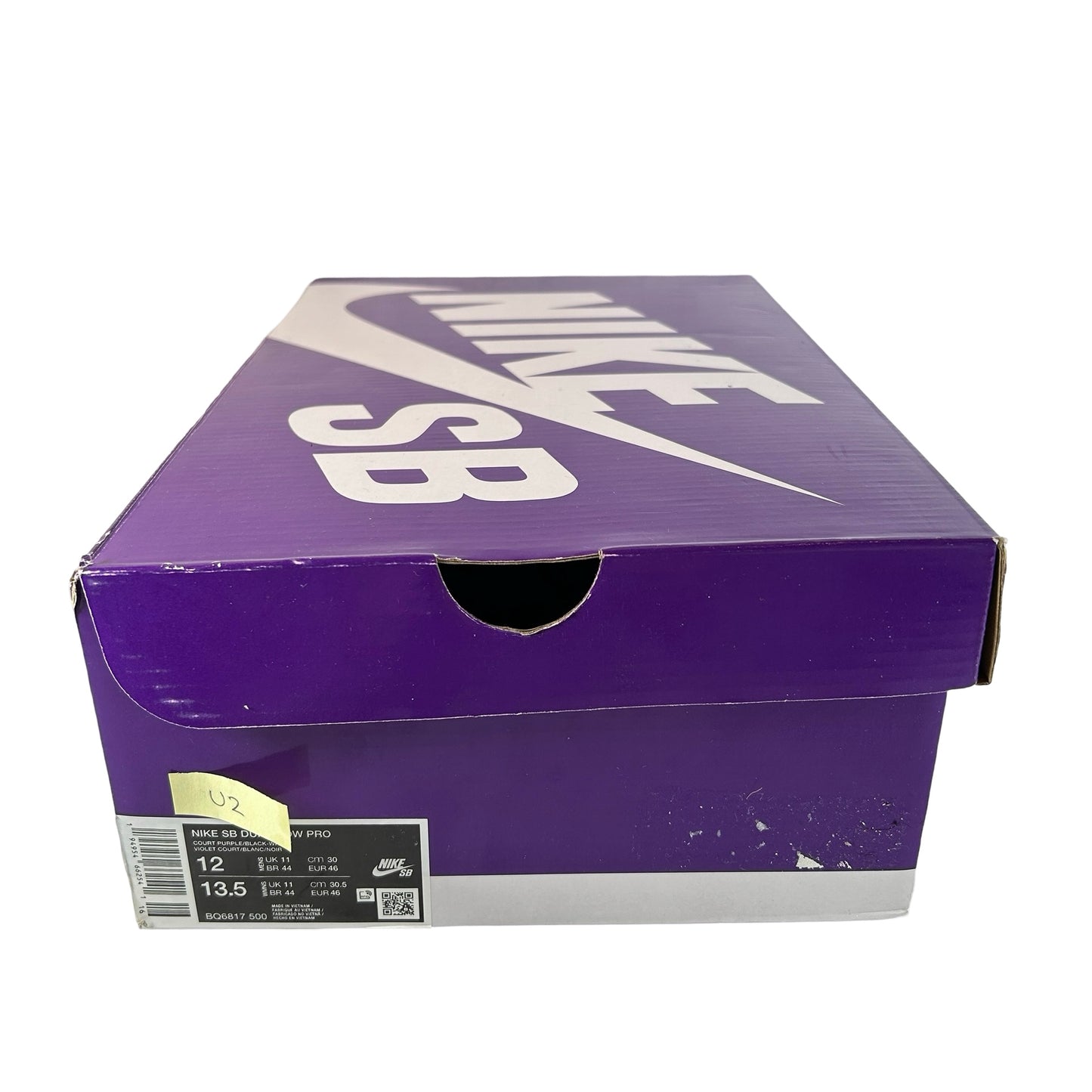 BQ6817 500 Nike SB Dunk Low Court Purple [USED] - 12 M (Used2)