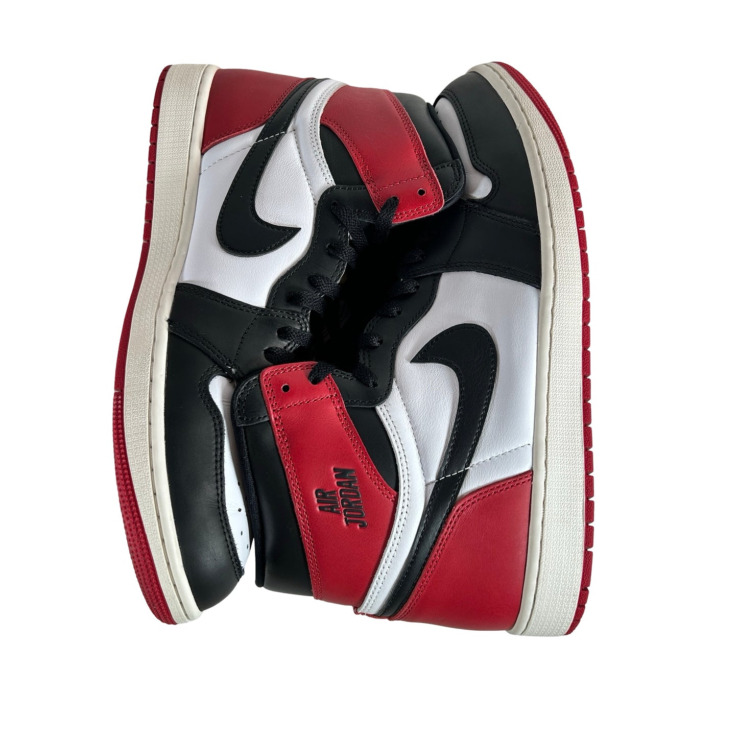 DZ5485 106 Jordan 1 Retro High OG Black Toe Reimagined [USED] - 13 M (Used2) (No Box2)