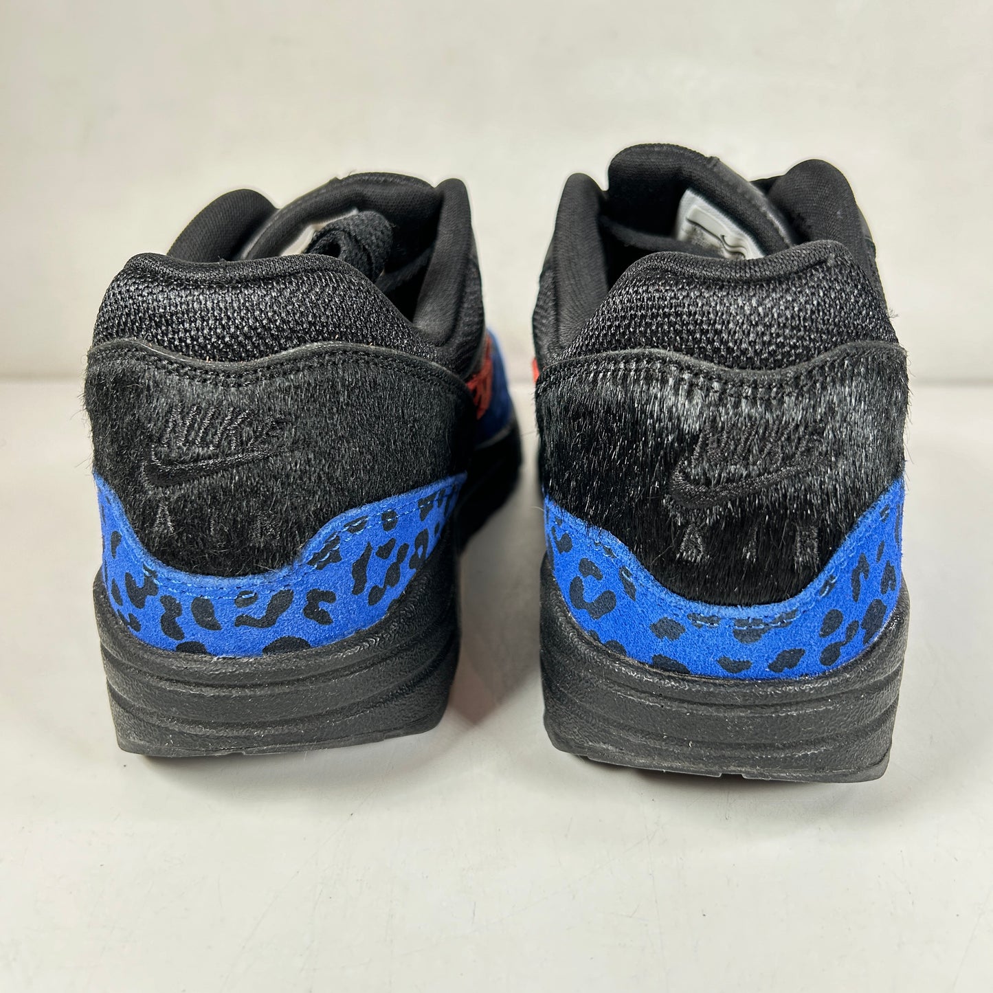 BV1977 001 Nike Air Max 1 Black Leopard (W) [USED] - 9.5 W (Used)