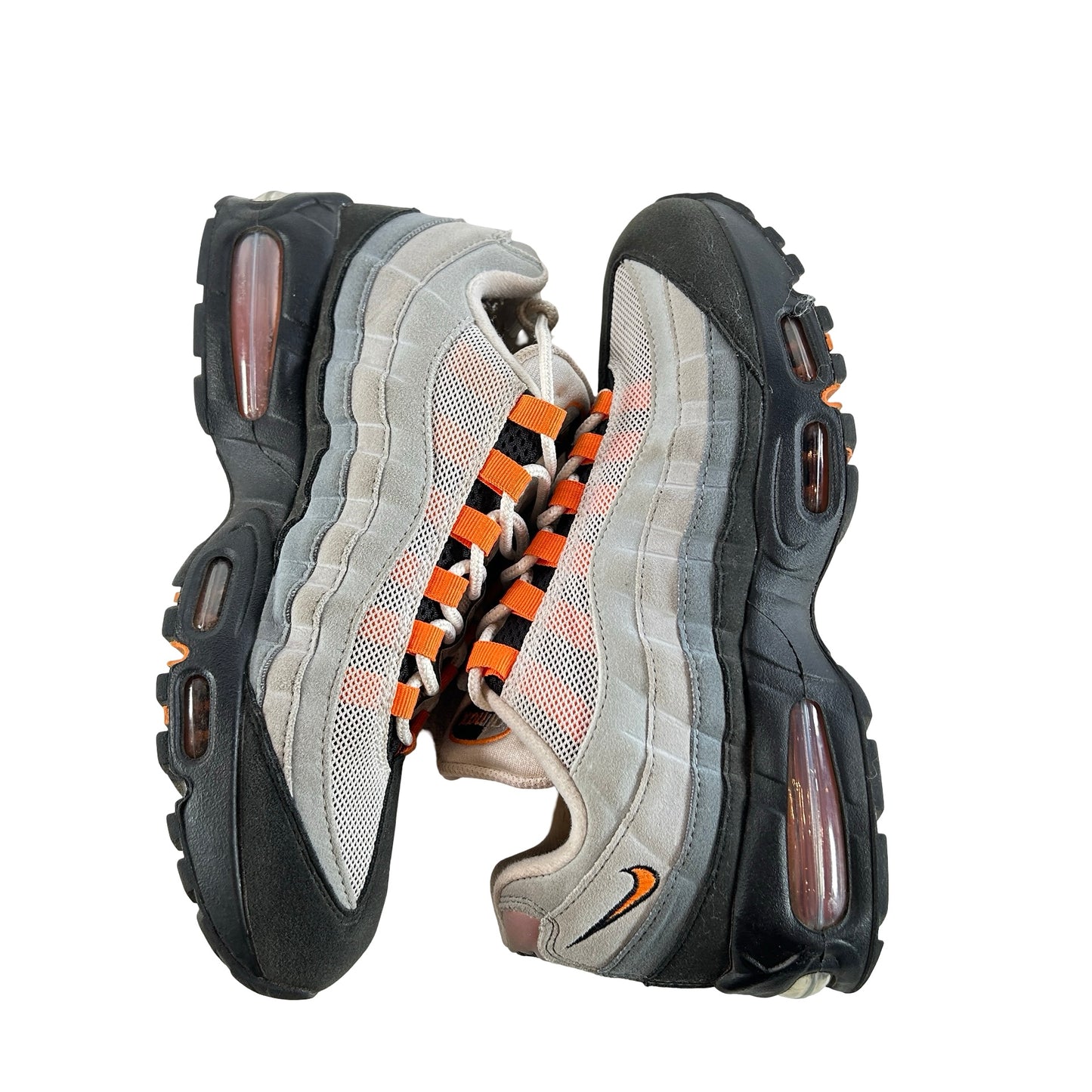 HM4740 101 Nike Air Max 95 OG Big Bubble Bright Mandarin 2.0 (2025) [USED] - 9 M (Used) (No Box)