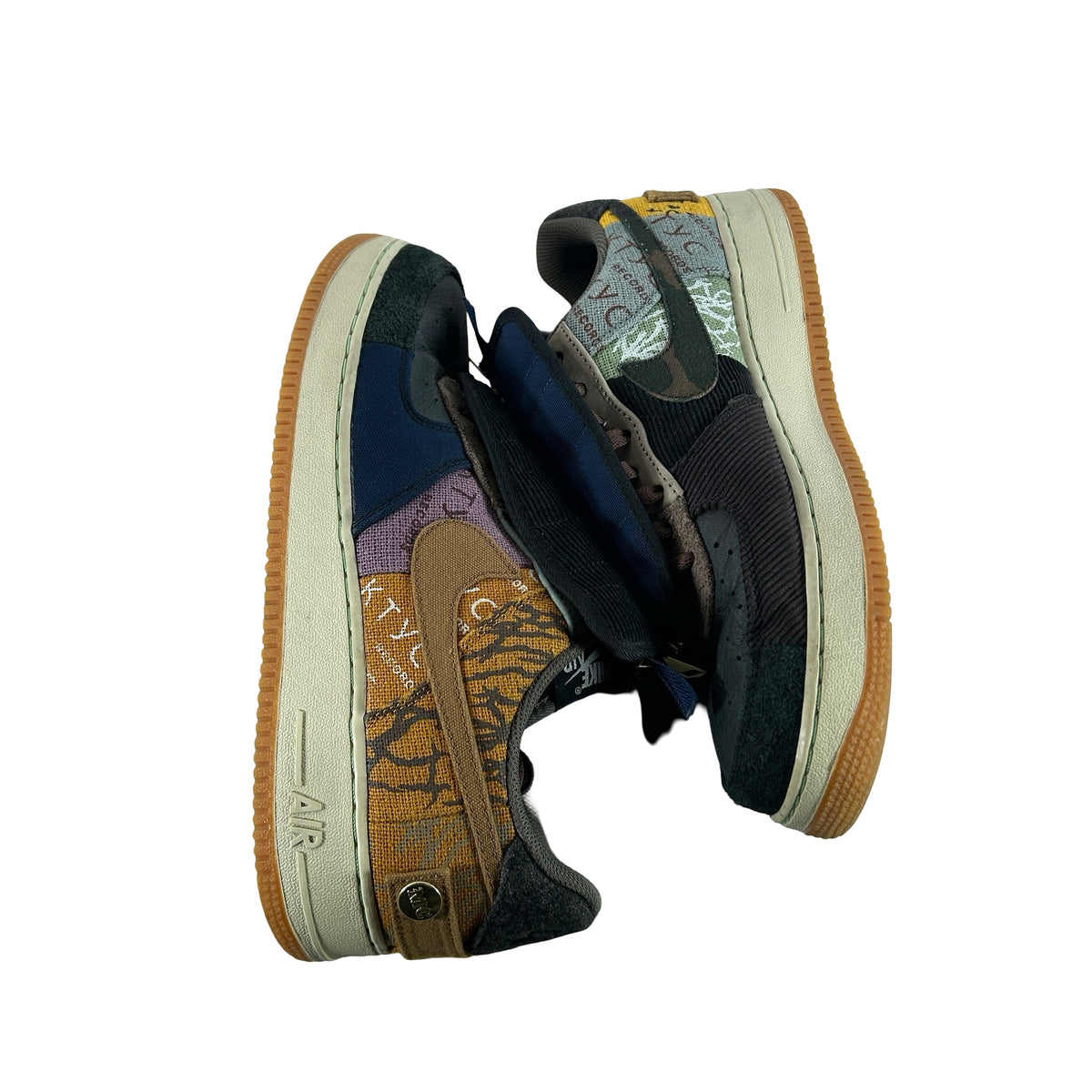 CN2405 900 Nike Air Force 1 Low Travis Scott Cactus Jack [USED] - 11 M (Used2)