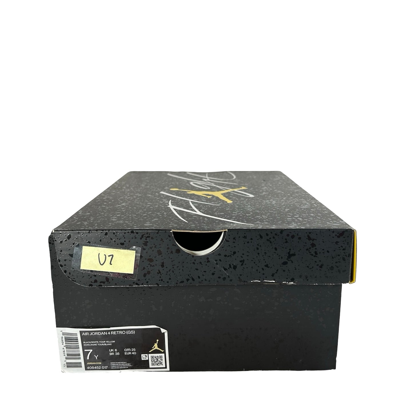 408452 017 Jordan 4 Retro Thunder (2023) (GS) - 7 Y (Used7)