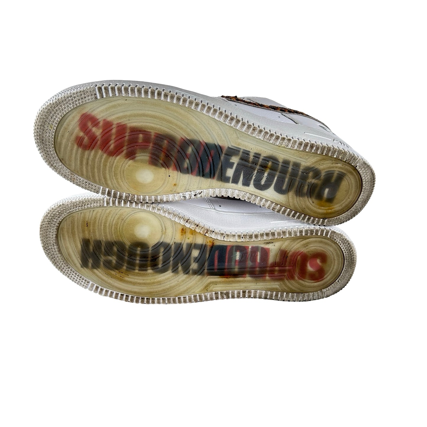 IM3483 100 Nike Air Force 1 Low Supreme GOODENOUGH [USED] - 13 M (Used)