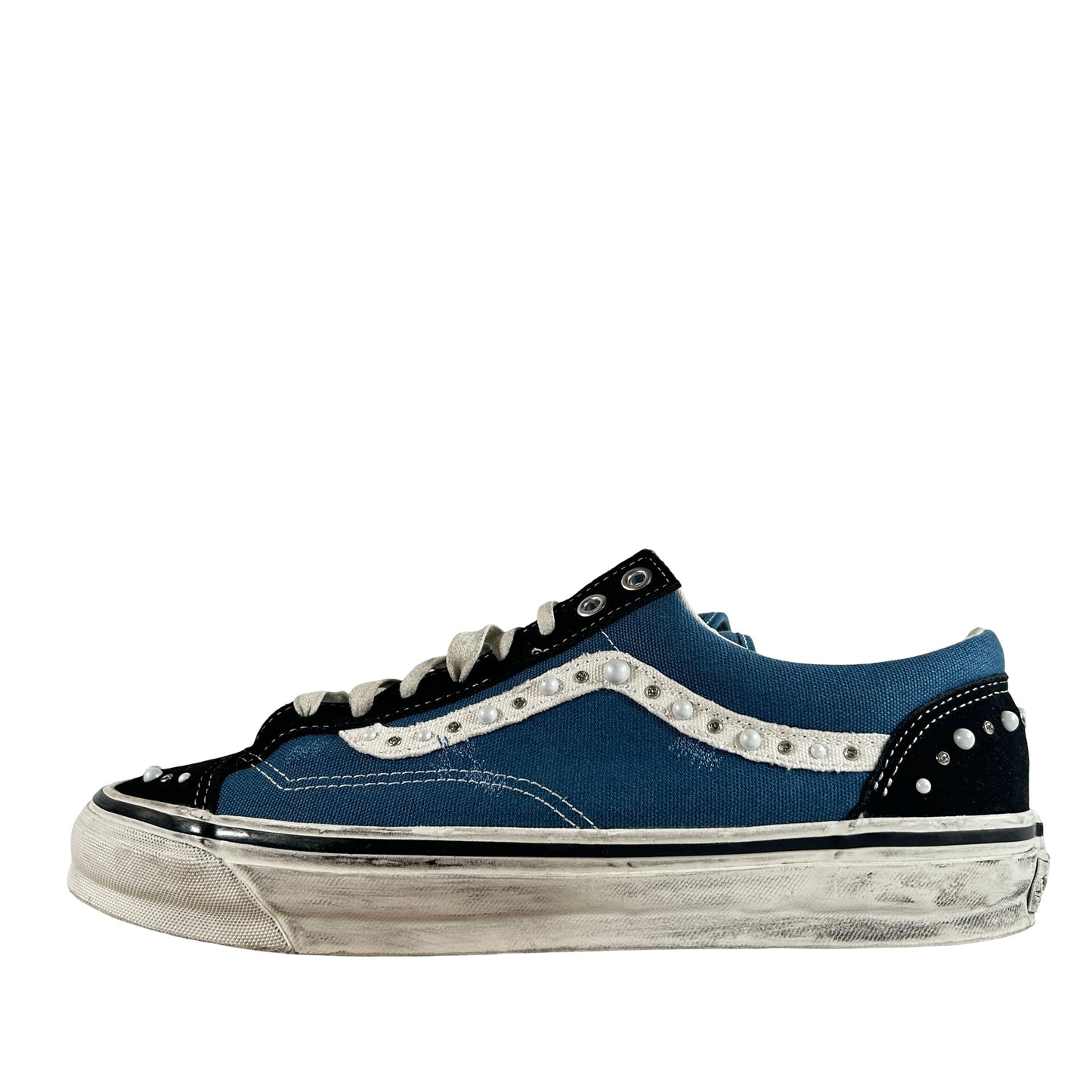 VN000E8VYA6 Vans LX Old Skool 36 Pearlized Pack Black Navy [USED] - 11 M (Used5)