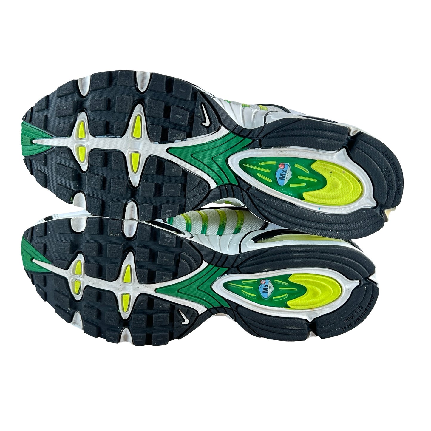 AQ2567 100 Nike Air Max Tailwind 4 White Volt Black [USED] - 8.5 M (Used) (No Box)
