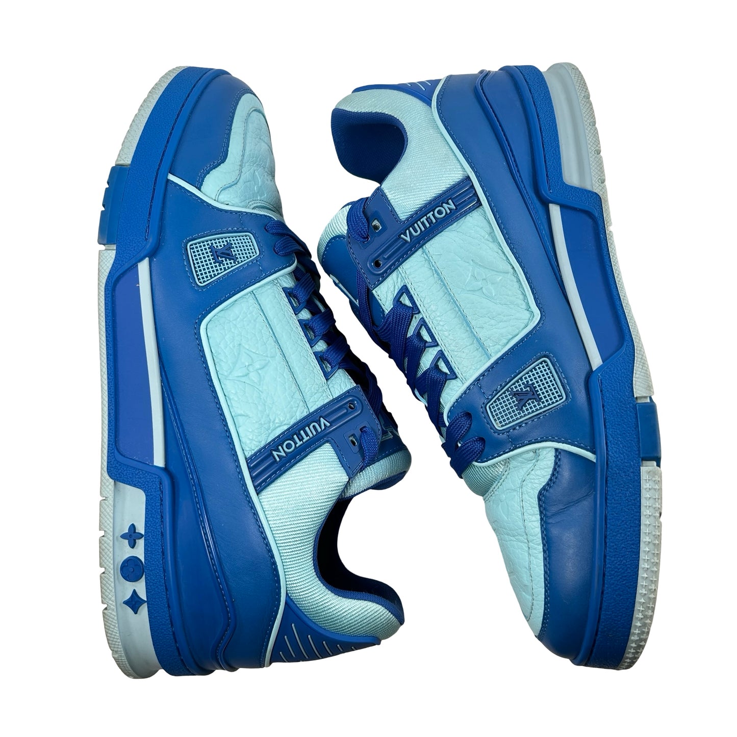 Louis Vuitton Trainer Blue [USED] - LV 9.5 (US 10.5) (Used) (No Box)
