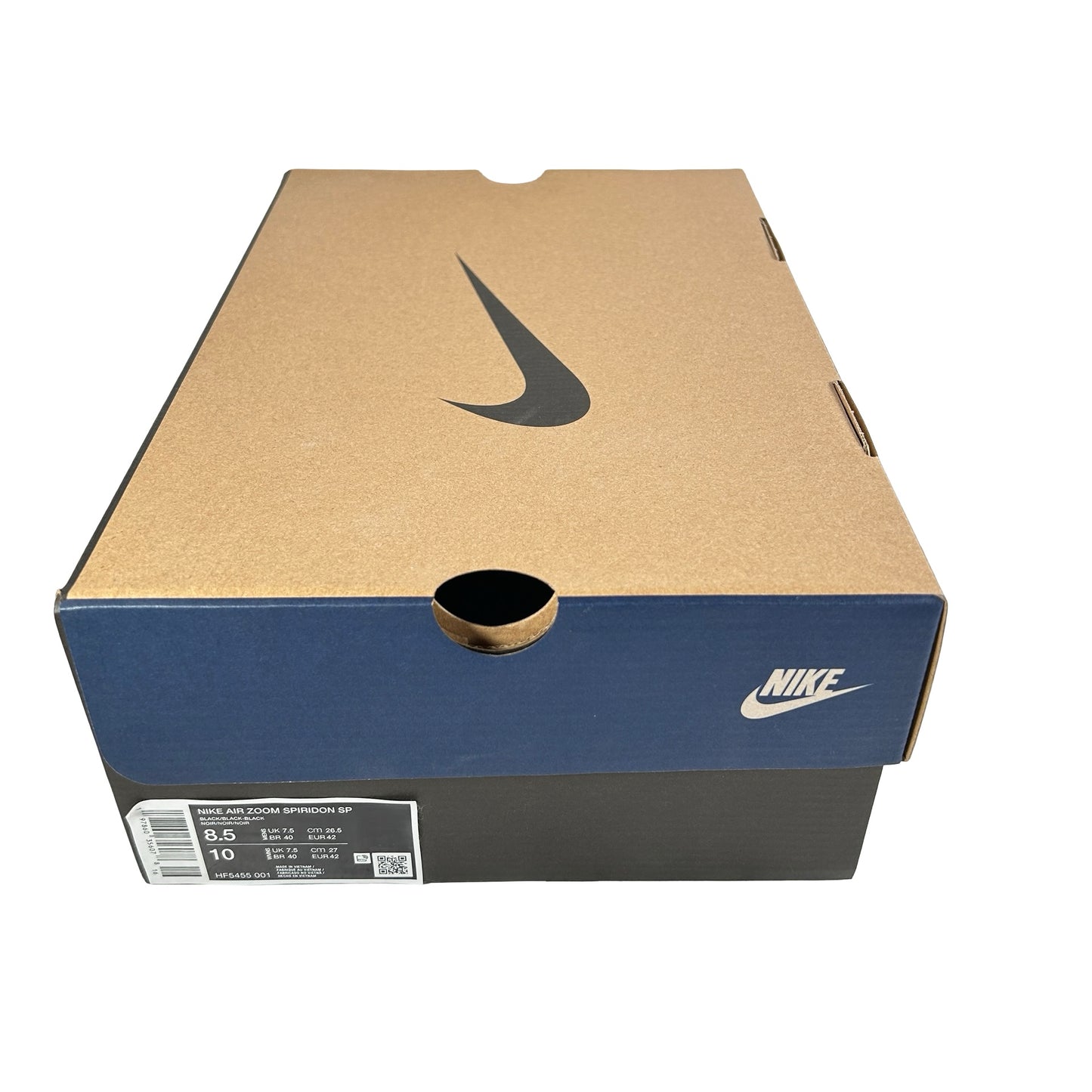 HF5455 001 Nike Air Zoom Spiridon Fragment Design Black [USED] - 8.5 M (Used)