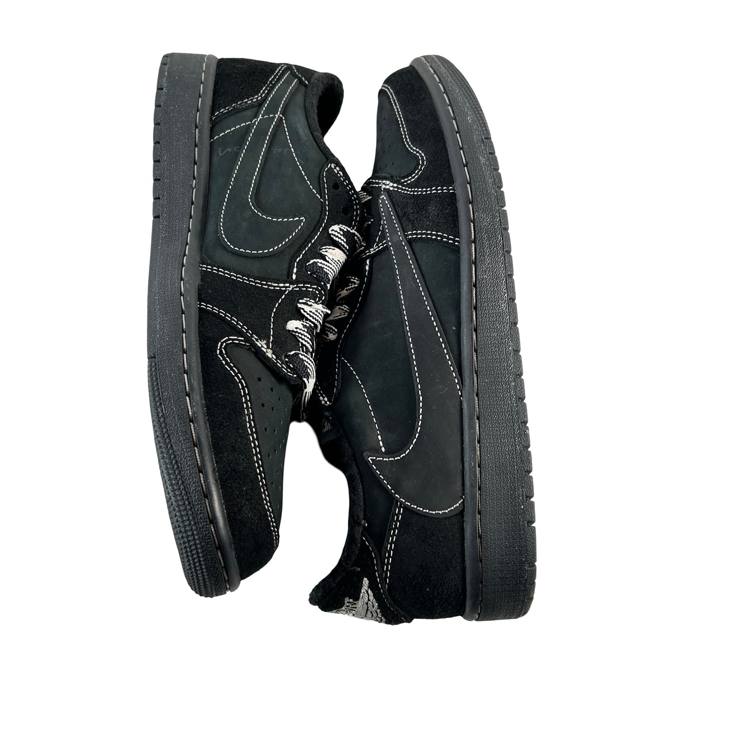 DM7866 001 Jordan 1 Retro Low OG Travis Scott Black Phantom [USED] - 10 M (VNDS)