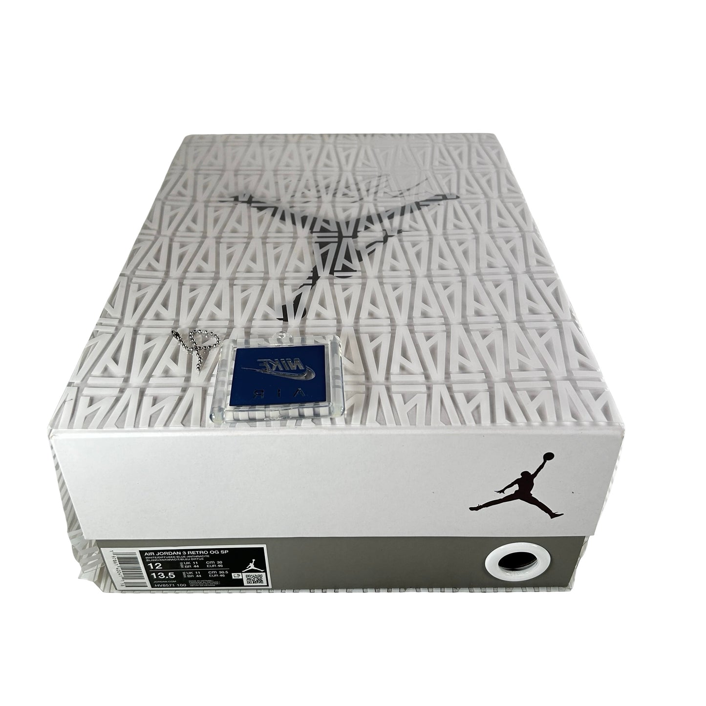 HV8571 100 Jordan 3 Retro OG SP A Ma Maniére Diffused Blue [USED] - 12 M (Used)