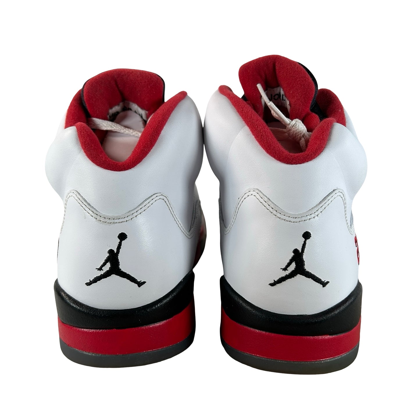 136027 120 Jordan 5 Retro Fire Red Black Tongue (2013) [USED] - 11.5 M (Used)