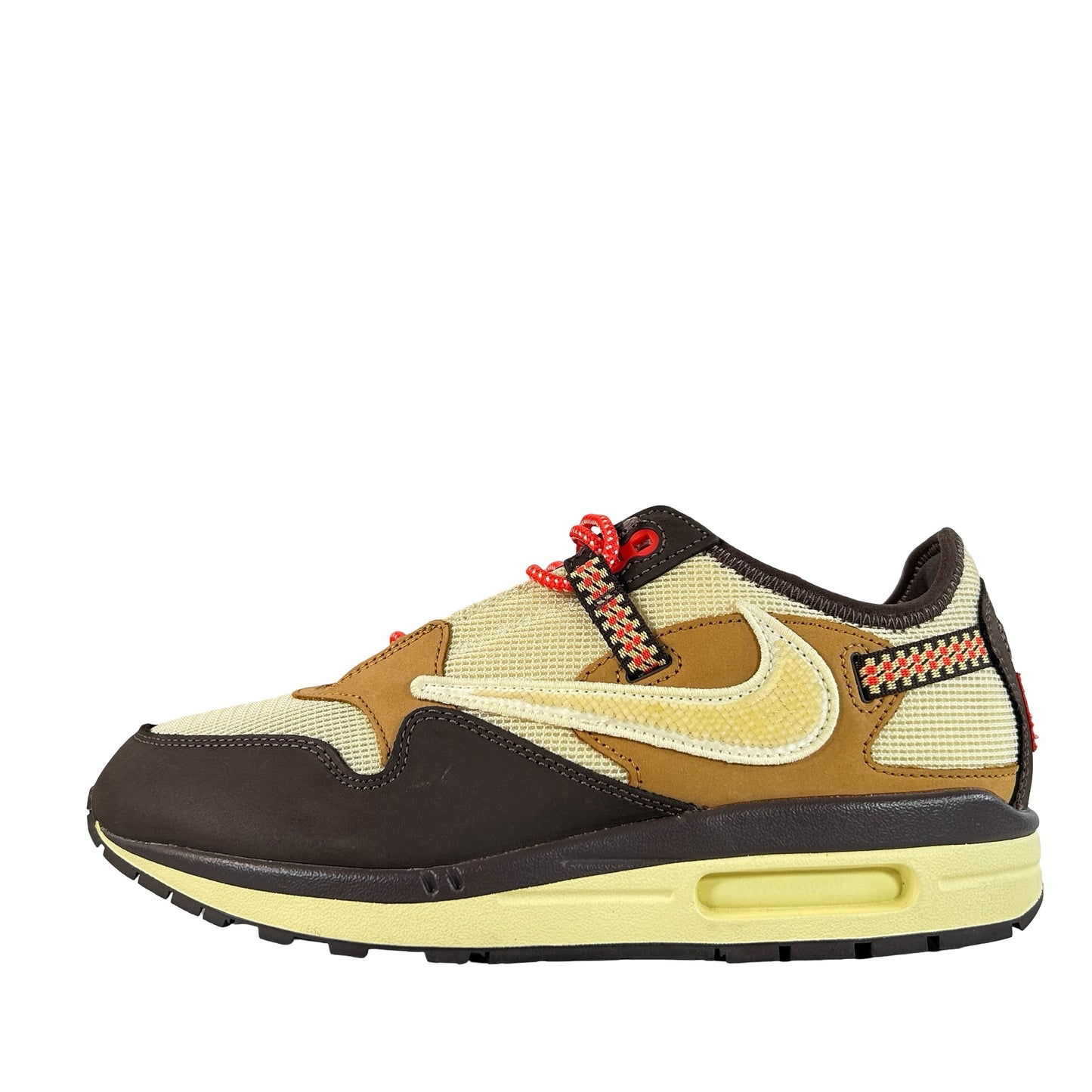 DO9392 200 Nike Air Max 1 Travis Scott Cactus Jack Baroque Brown [USED] - 9.5 M (VNDS2)