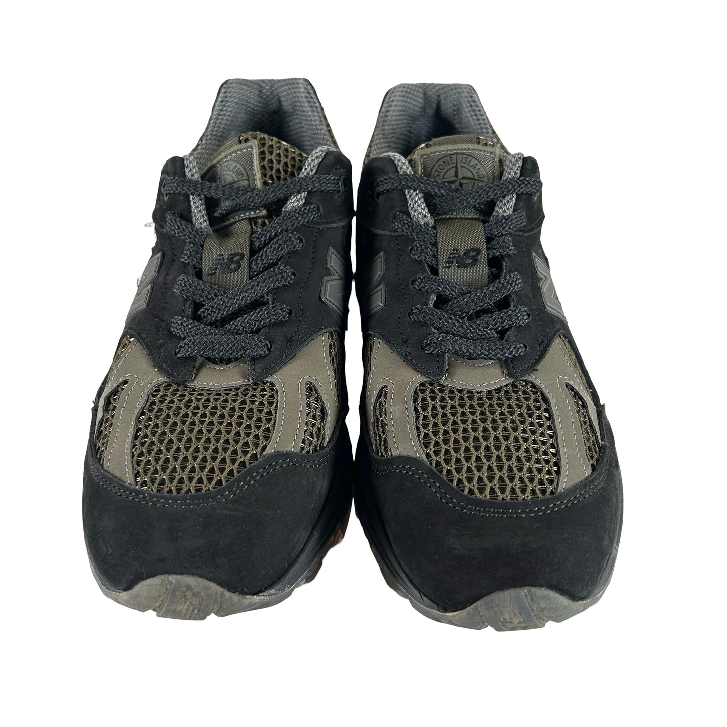 U991SD2 New Balance 991v2 MiUK Stone Island Black [USED] - 10 M (Used)