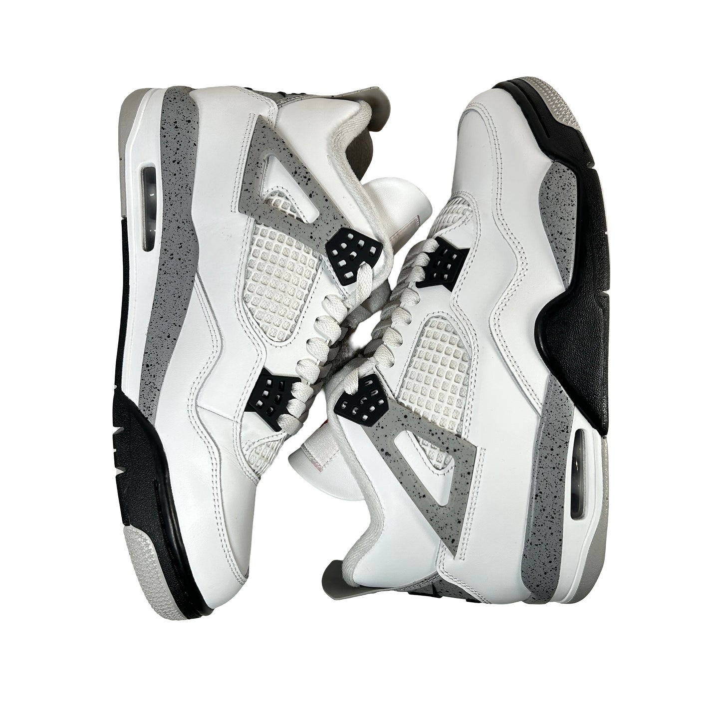 FV5029 100 Jordan 4 Retro White Cement (2025) [USED] - 9 M (Used14)