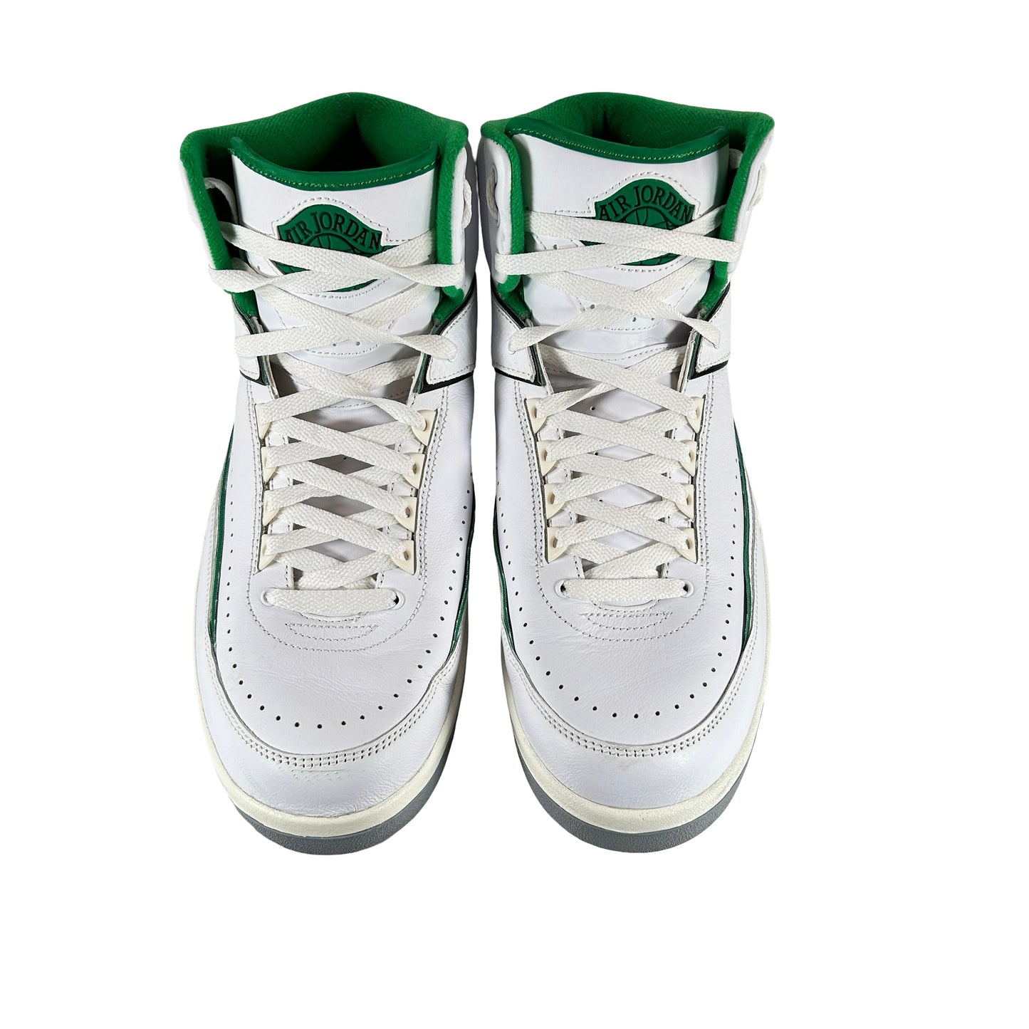 DR8884 103 Jordan 2 Retro Lucky Green [USED] - 13 M (Used) (No Box)