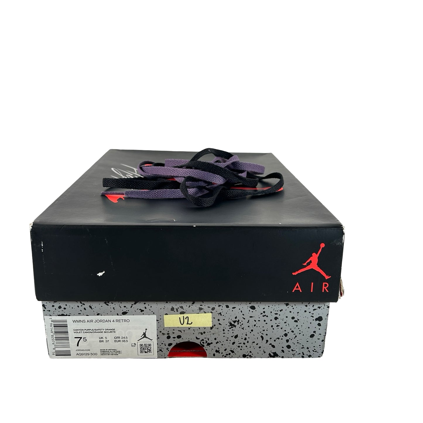 AQ9129 500 Jordan 4 Retro Canyon Purple [USED] - 7.5 W (Used2)