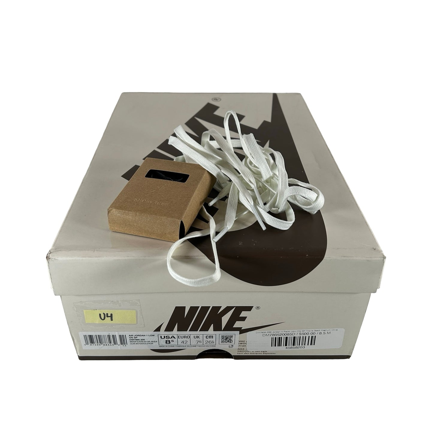 DM7866 200 Jordan 1 Retro Low OG SP Travis Scott Medium Olive [USED] - 8.5 (Used4)