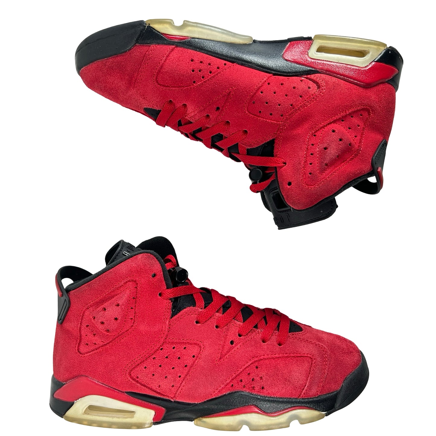 384665 600 Jordan 6 Retro Toro Bravo (GS) [USED] - 7 Y (Used) (No Box)