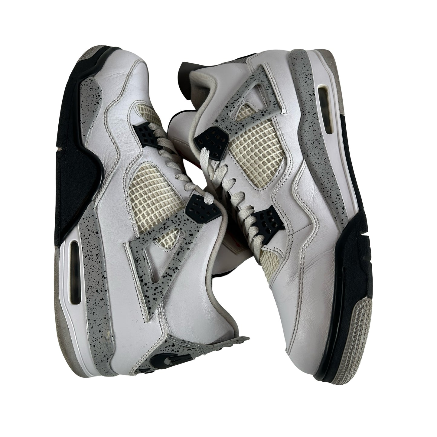 840606 192 Jordan 4 White Cement [USED] - 11.5 M (Used2) (No Box2)