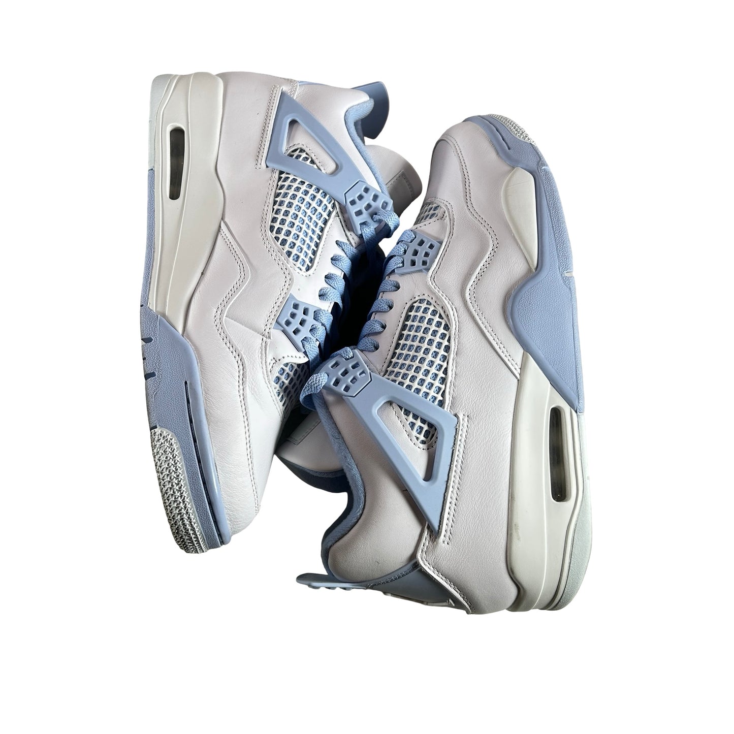 HV0823 100 Jordan 4 Retro Forget Me Not (Women's) [USED] - 12 W (Used)