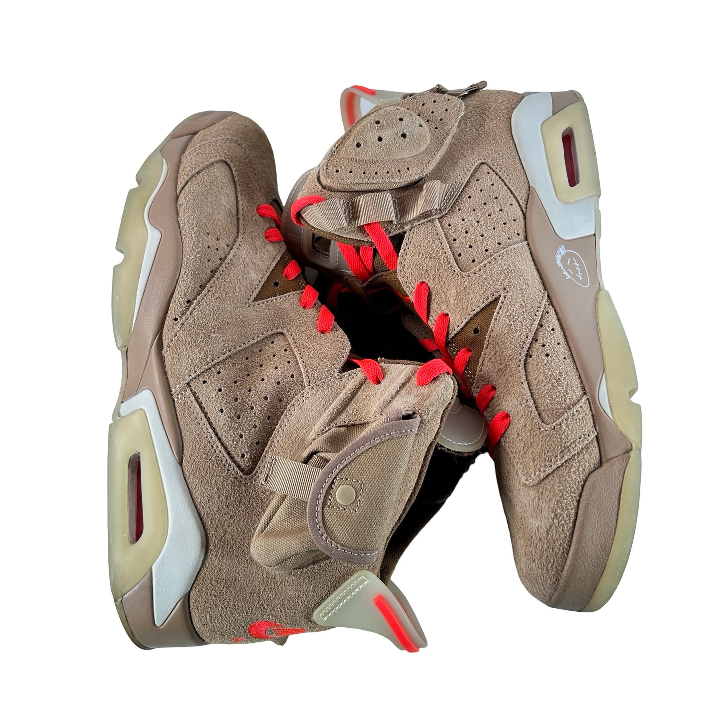 DH0690 200 Jordan 6 Retro Travis Scott British Khaki [USED] - 12 M (Used)