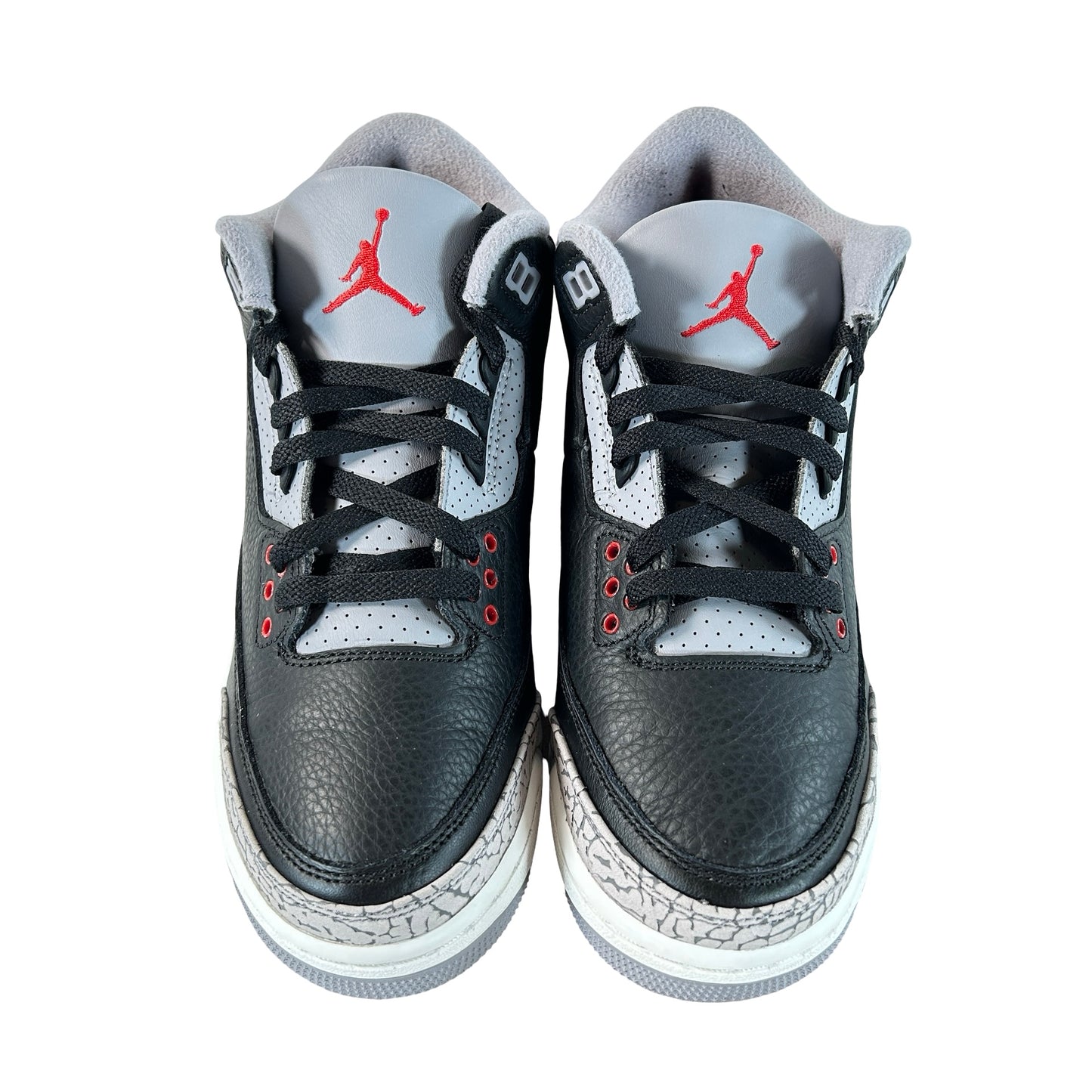 DM0967 010 Jordan 3 Retro Black Cement (2024) (GS) [USED] - 7 Y (Used4)
