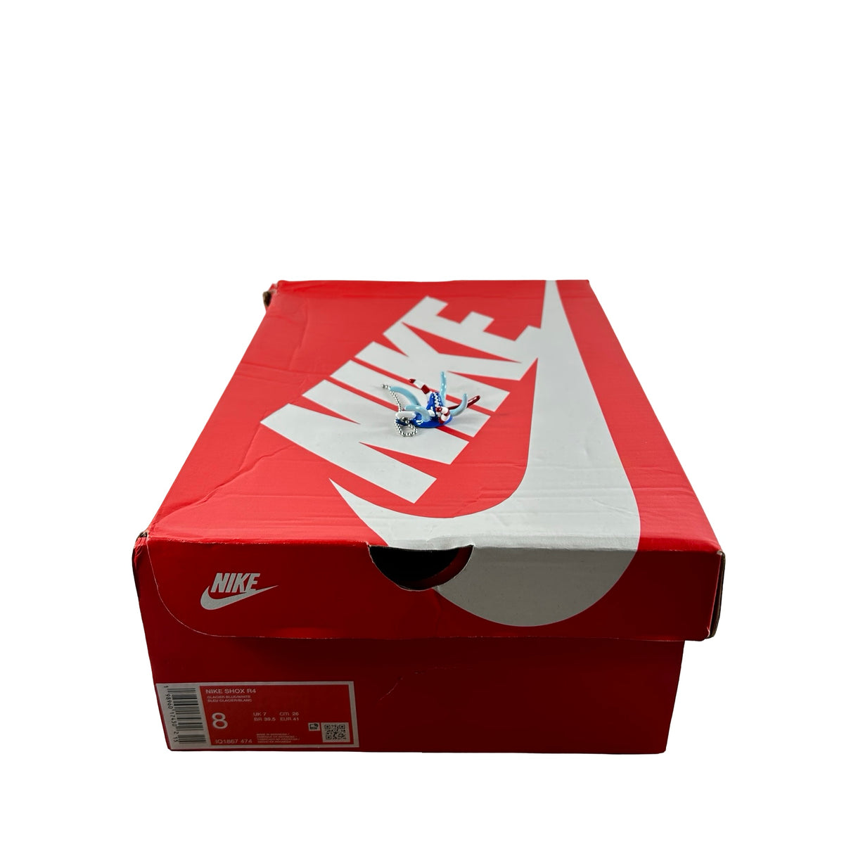 IQ1867 474 Nike Shox R4 Puerto Rico [USED] - 8 M (Used)