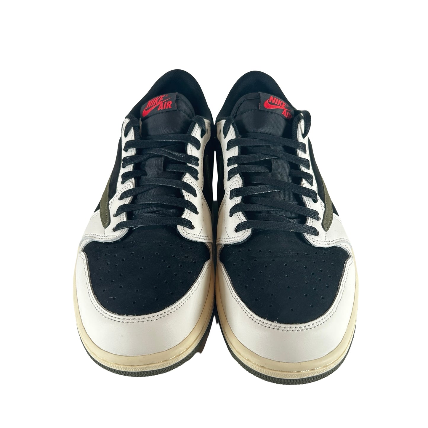 DZ4137 106 Jordan 1 Retro Low OG SP Travis Scott Olive (W) [USED] - 13 W (Used4)
