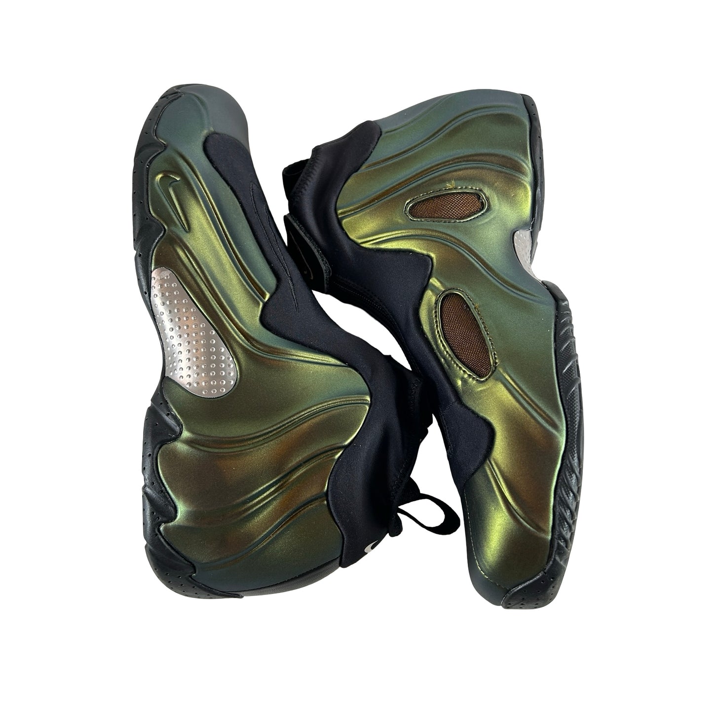 FV5582 700 Nike Air Flightposite Metallic Gold (2024) [USED] - 10.5 M (Used)