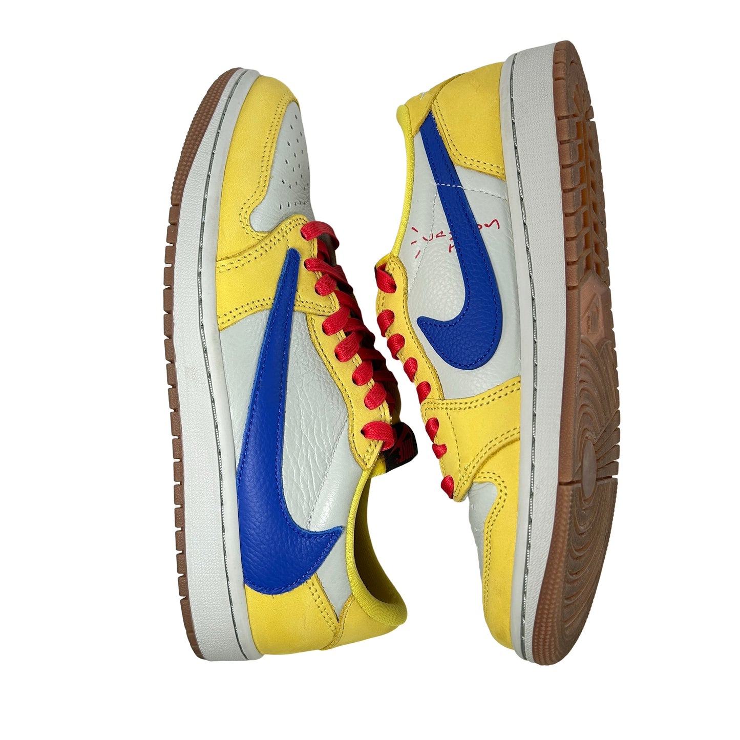 DZ4137 700 Jordan 1 Retro Low OG SP Travis Scott Canary (Women's) [USED] - 8 W (Used3)