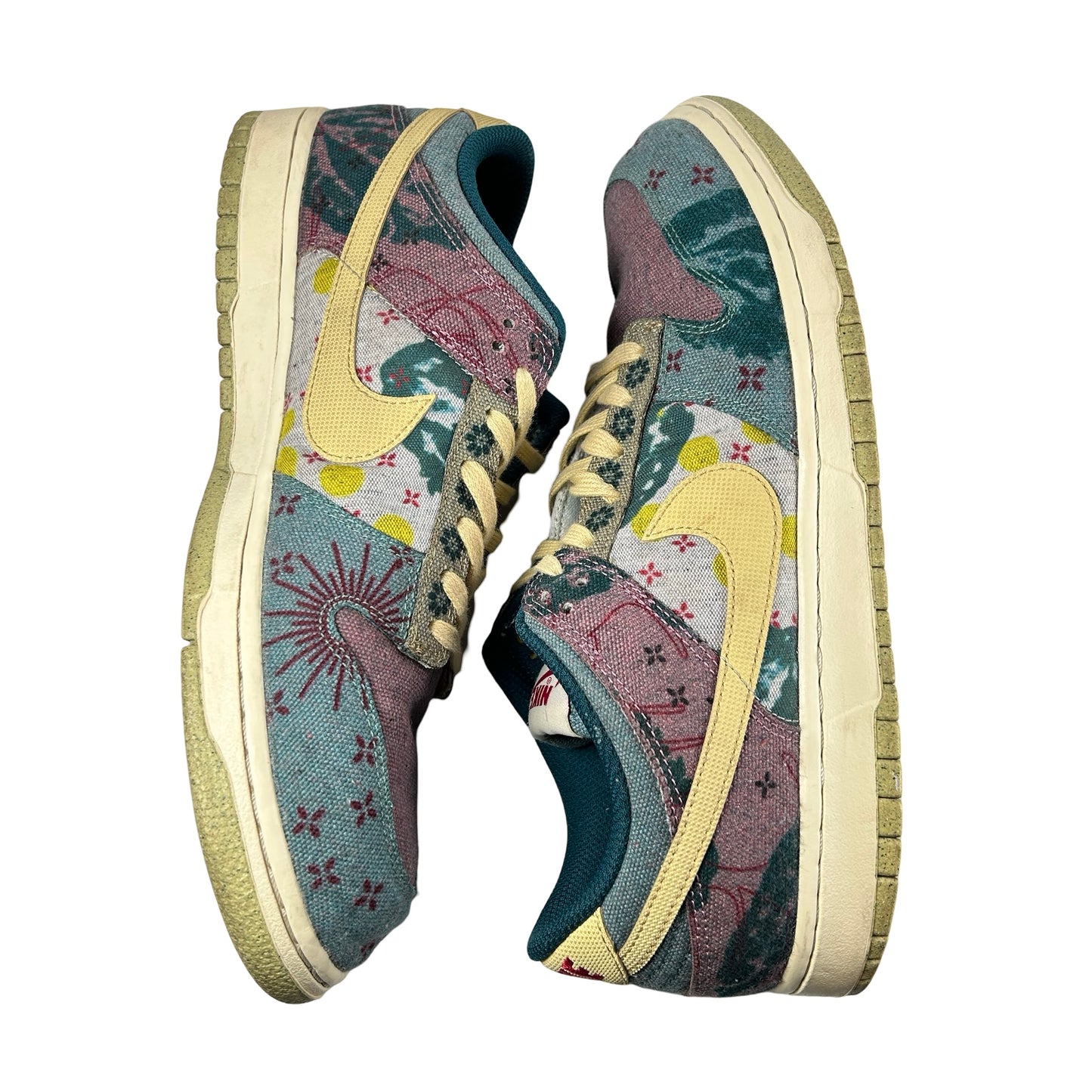 CZ9747 900 Nike Dunk Low Community Garden [USED] - 10.5 M (Used) (No Box)