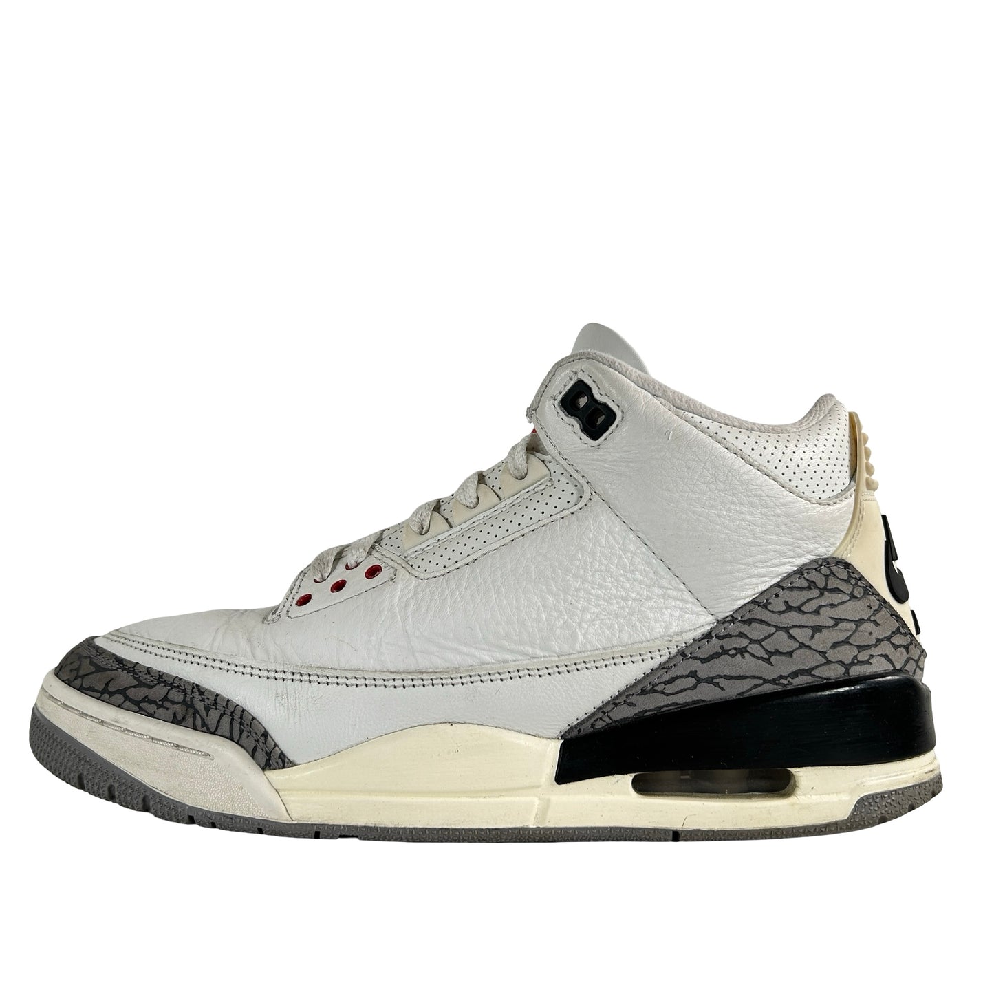 DN3707 100 Jordan 3 Retro White Cement Reimagined [USED] - 9.5 M (Used10)